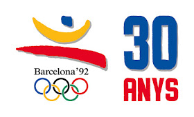 logo dels 30 anys de les Olimpíades de Barcelona